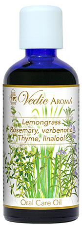 Oral Care Lemongrass, Rosemary vebenone, Thyme linalool